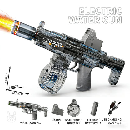 Pistola ad acqua MP5 con luci a led
